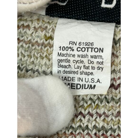 VTG Reba Rose Sweater Cardigan Women Med Cottage Core Minimalist Quiet Luxury - Picture 7 of 14